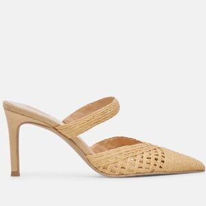 Dolce Vita Raffia Kaline Heels - brand new